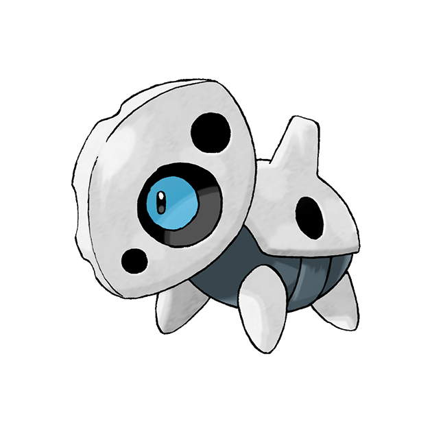 #0304 可可多拉 - 钢、岩石属性宝可梦