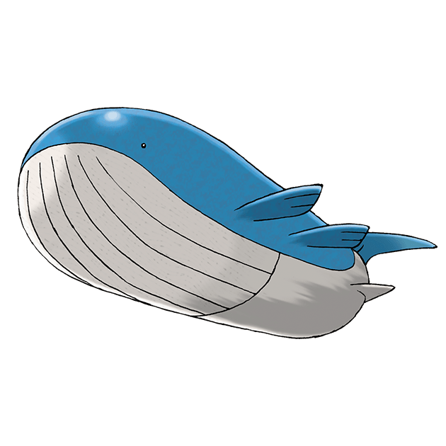 #0321 吼鲸王 - 水属性宝可梦