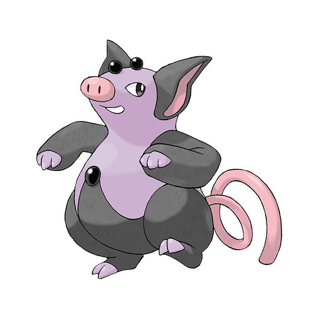 #0326 噗噗猪 - 超能力属性宝可梦