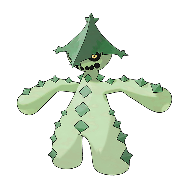 #0332 梦歌仙人掌 - 草、恶属性宝可梦