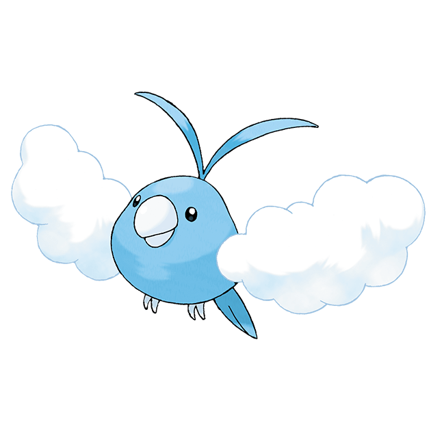 #0333 青绵鸟 - 一般、飞行属性宝可梦