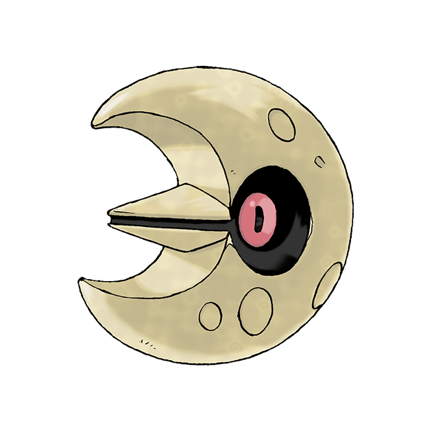 #0337 月石 - 岩石、超能力属性宝可梦