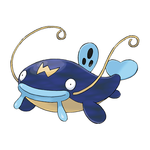 #0340 鲶鱼王 - 水、地面属性宝可梦