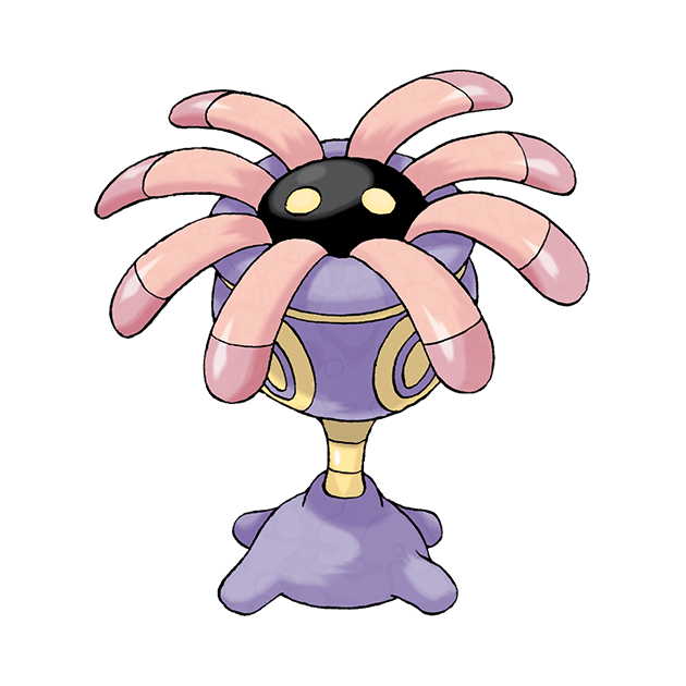 #0345 触手百合 - 岩石、草属性宝可梦