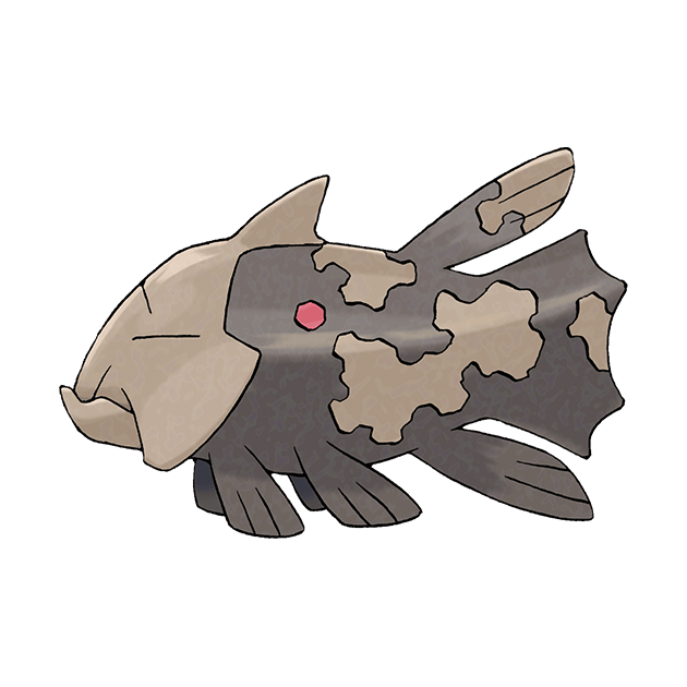 #0369 古空棘鱼 - 水、岩石属性宝可梦