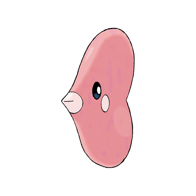 #0370 爱心鱼 - 水属性宝可梦