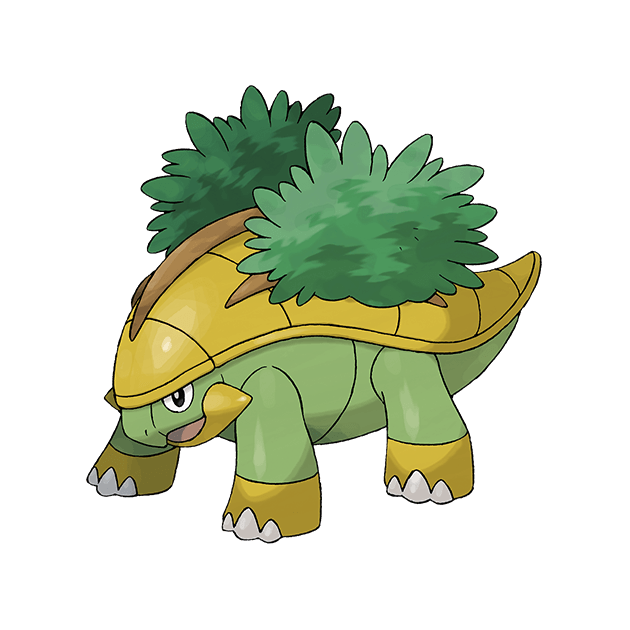 #0388 树林龟 - 草属性宝可梦