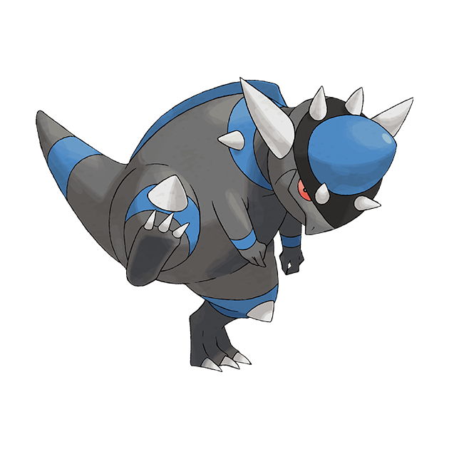 #0409 战槌龙 - 岩石属性宝可梦