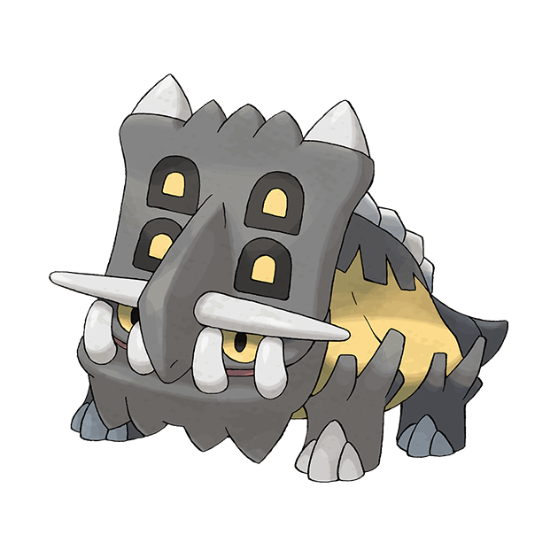 #0411 护城龙 - 岩石、钢属性宝可梦