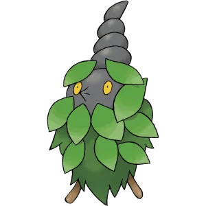 #0412 结草儿 - 虫属性宝可梦