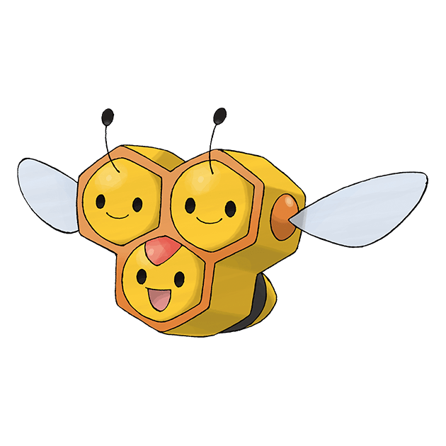 #0415 三蜜蜂 - 虫、飞行属性宝可梦