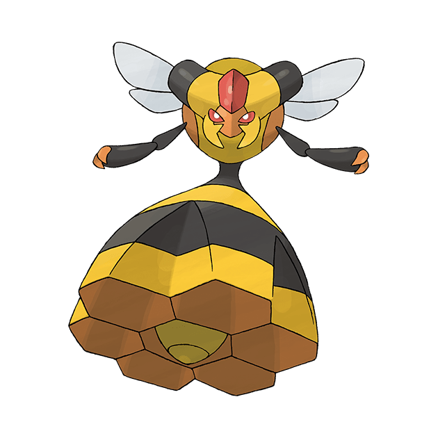 #0416 蜂女王 - 虫、飞行属性宝可梦