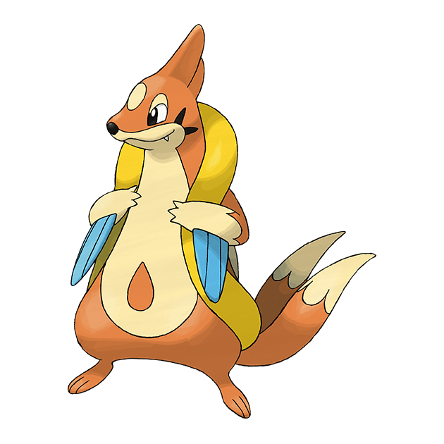 #0419 浮潜鼬 - 水属性宝可梦