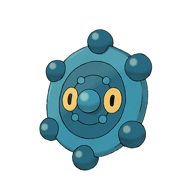 #0436 铜镜怪 - 钢、超能力属性宝可梦