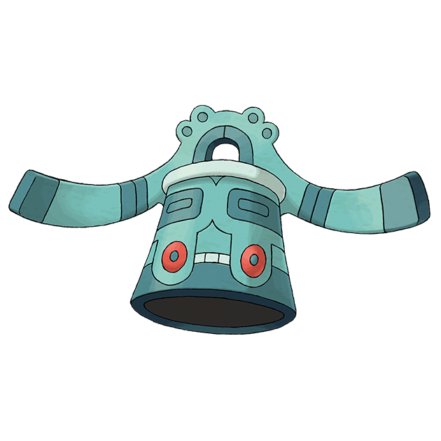 #0437 青铜钟 - 钢、超能力属性宝可梦