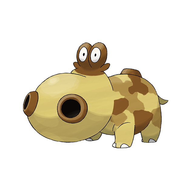 #0449 沙河马 - 地面属性宝可梦