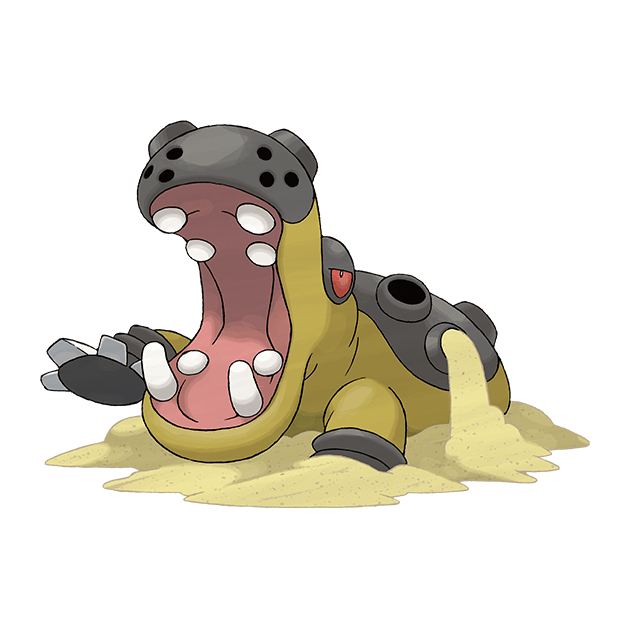 #0450 河马兽 - 地面属性宝可梦