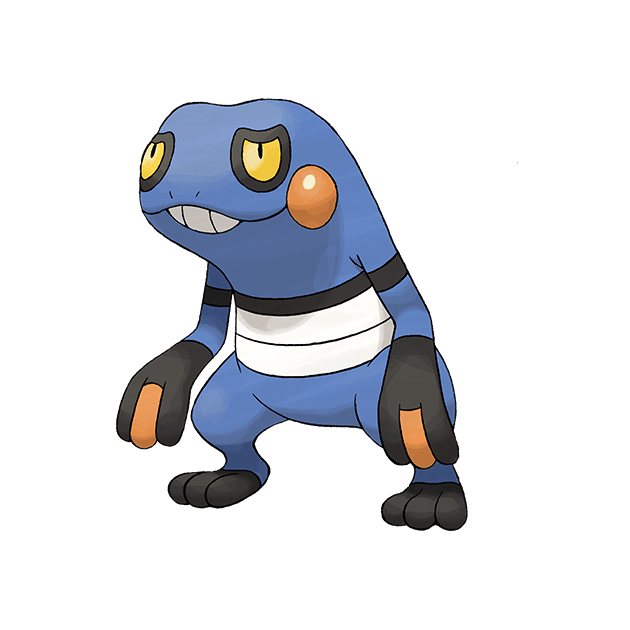 #0453 不良蛙 - 毒、格斗属性宝可梦