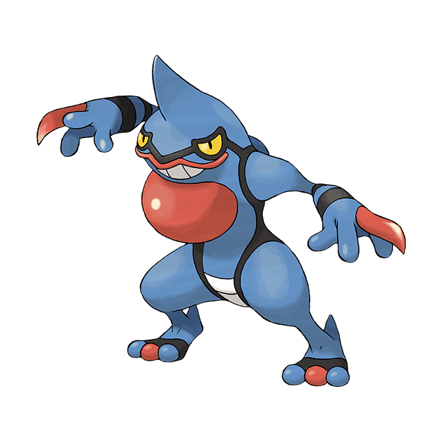 #0454 毒骷蛙 - 毒、格斗属性宝可梦