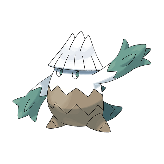 #0459 雪笠怪 - 草、冰属性宝可梦