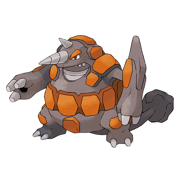 #0464 超甲狂犀 - 地面、岩石属性宝可梦