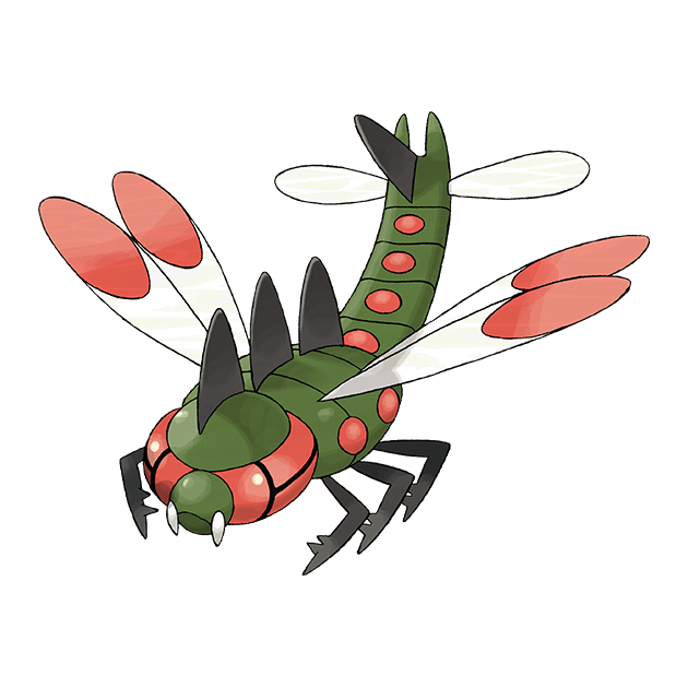 #0469 远古巨蜓 - 虫、飞行属性宝可梦