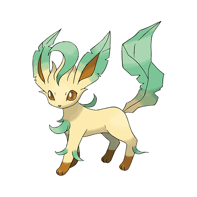 #0470 叶伊布 - 草属性宝可梦