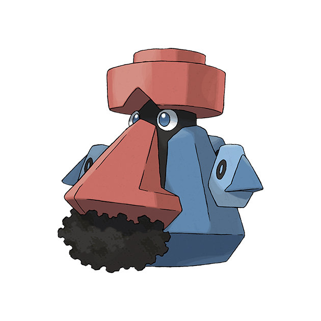 #0476 大朝北鼻 - 岩石、钢属性宝可梦