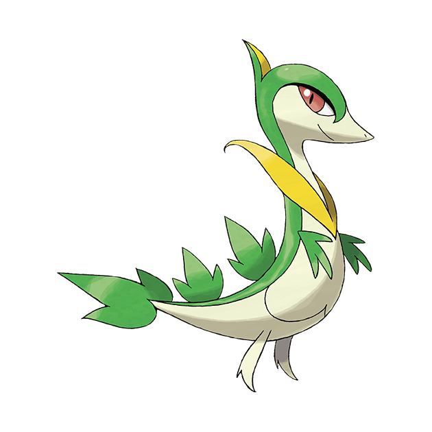 #0496 青藤蛇 - 草属性宝可梦