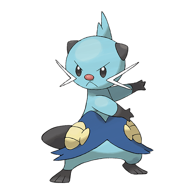 #0502 双刃丸 - 水属性宝可梦