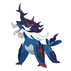 #0503 大剑鬼-洗翠的样子 - 水、恶属性宝可梦