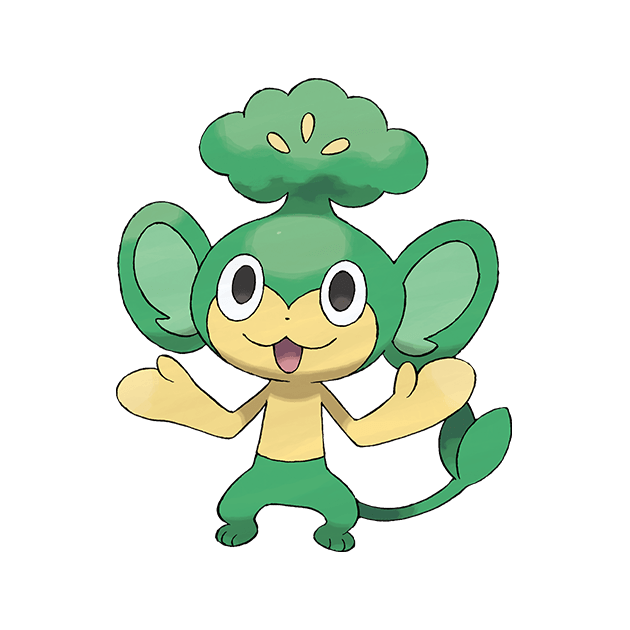 #0511 花椰猴 - 草属性宝可梦