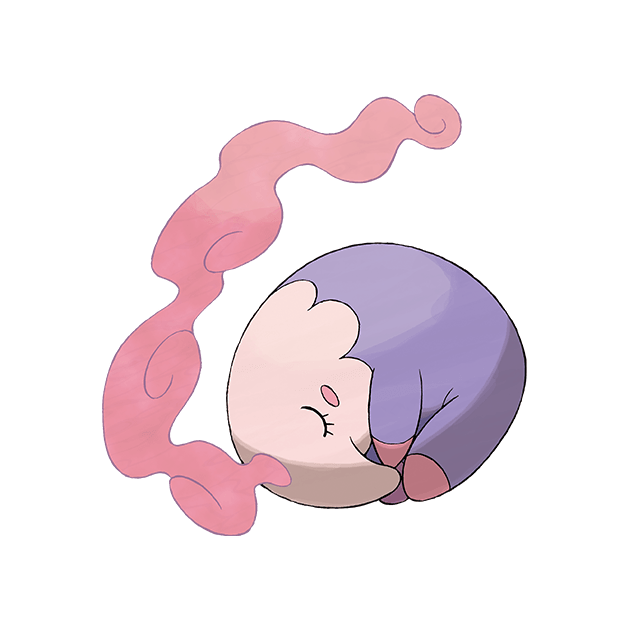 #0518 梦梦蚀 - 超能力属性宝可梦