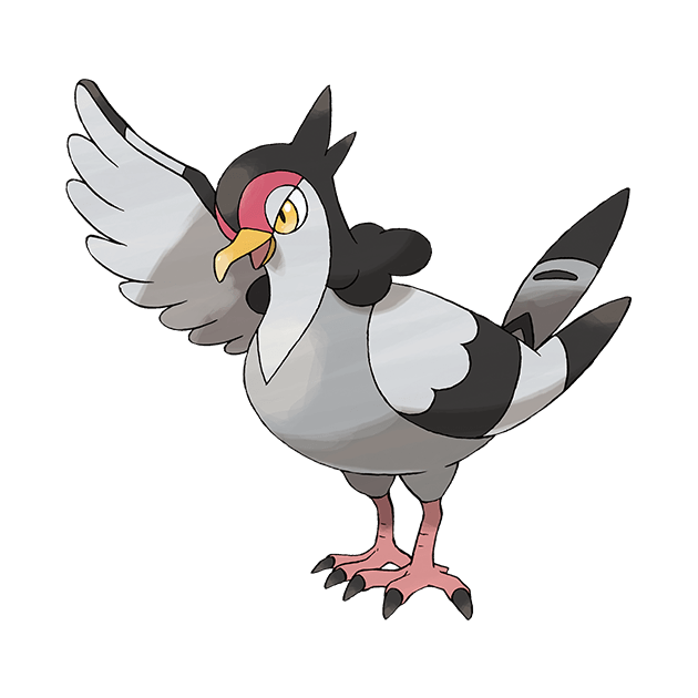 #0520 咕咕鸽 - 一般、飞行属性宝可梦