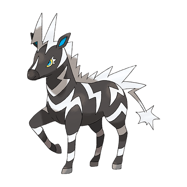 #0523 雷电斑马 - 电属性宝可梦