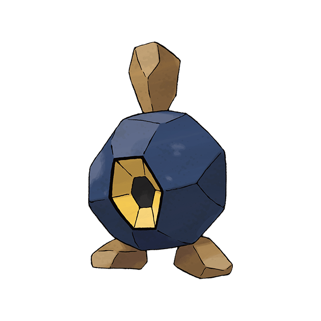 #0524 石丸子 - 岩石属性宝可梦