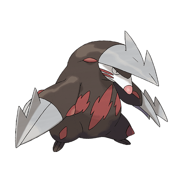 #0530 龙头地鼠 - 地面、钢属性宝可梦