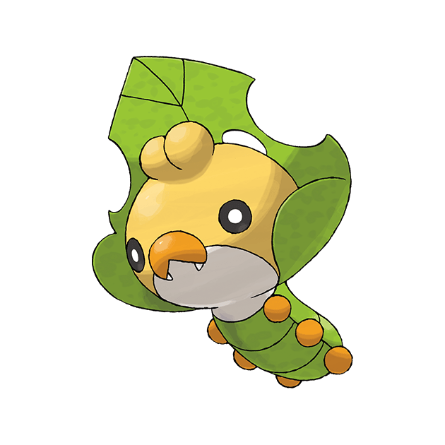 #0540 虫宝包 - 虫、草属性宝可梦