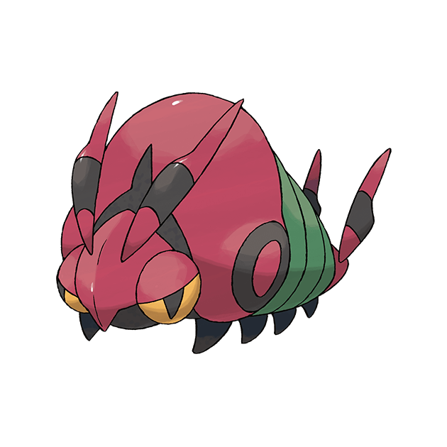 #0543 百足蜈蚣 - 虫、毒属性宝可梦