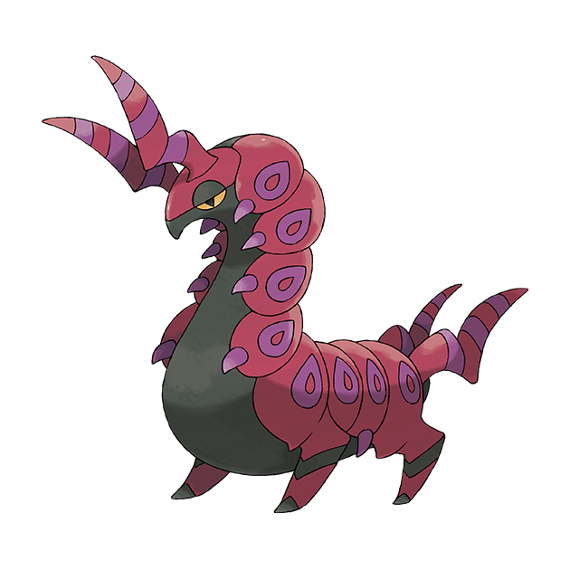 #0545 蜈蚣王 - 虫、毒属性宝可梦