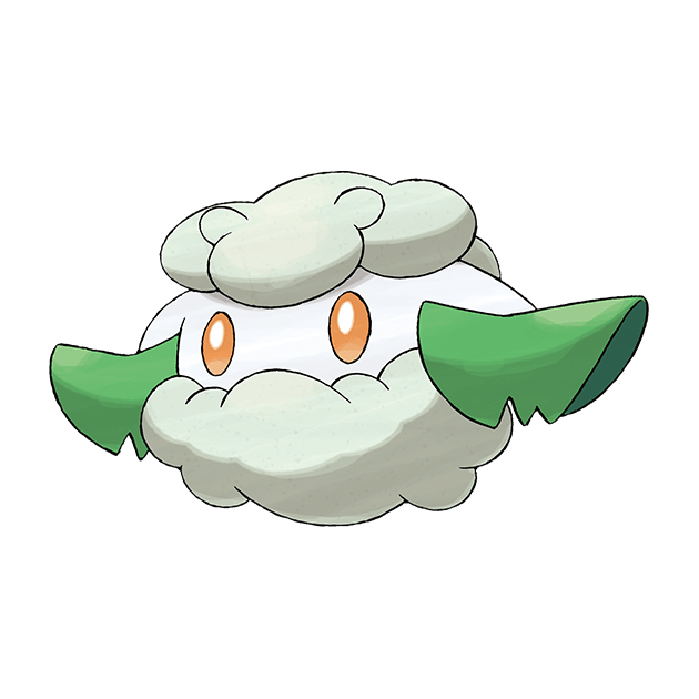 #0546 木棉球 - 草、妖精属性宝可梦