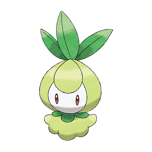 #0548 百合根娃娃 - 草属性宝可梦