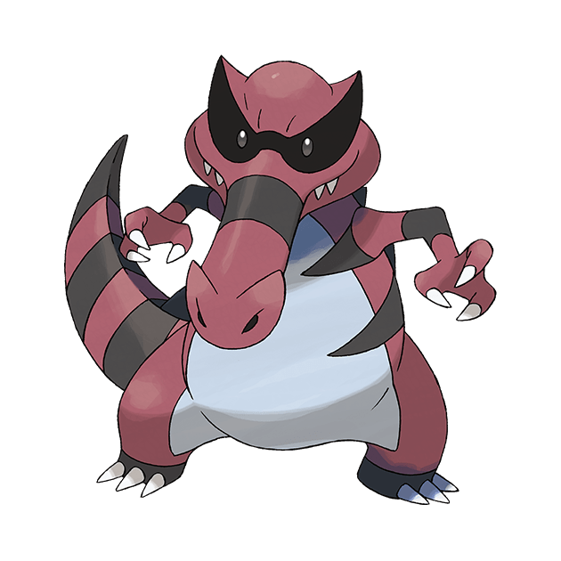 #0553 流氓鳄 - 地面、恶属性宝可梦