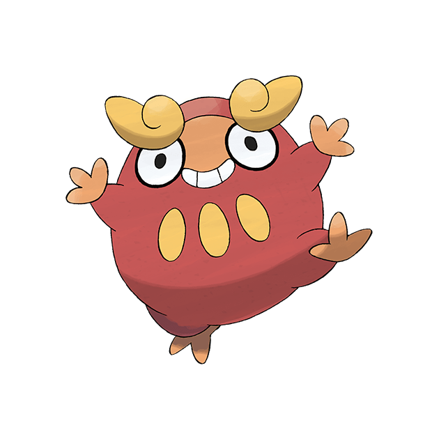 #0554 火红不倒翁 - 火属性宝可梦