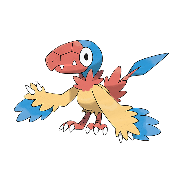 #0566 始祖小鸟 - 岩石、飞行属性宝可梦