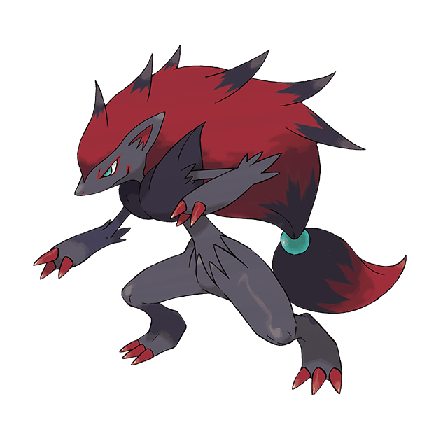 #0571 索罗亚克 - 恶属性宝可梦