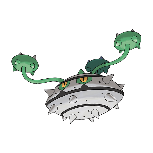 #0598 坚果哑铃 - 草、钢属性宝可梦