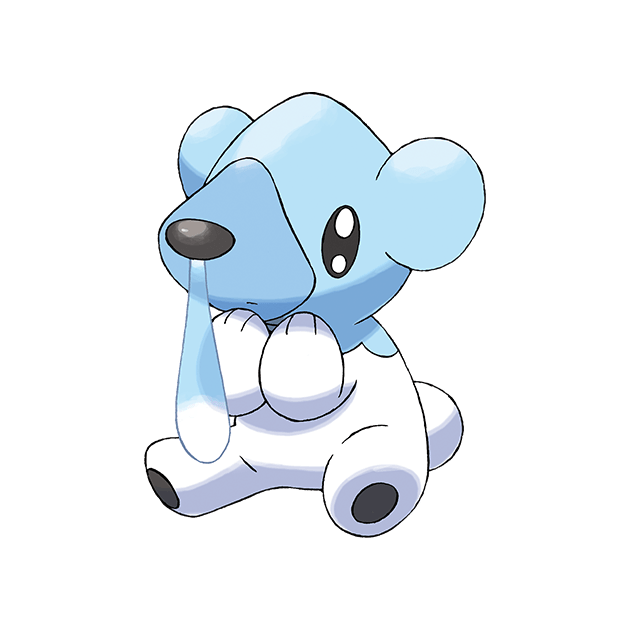 #0613 喷嚏熊 - 冰属性宝可梦