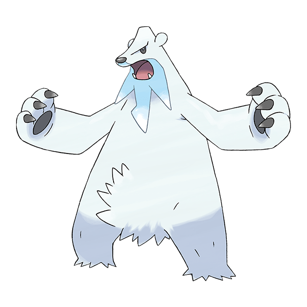 #0614 冻原熊 - 冰属性宝可梦