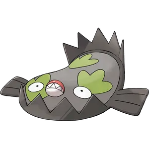 #0618 泥巴鱼-伽勒尔的样子 - 地面、钢属性宝可梦